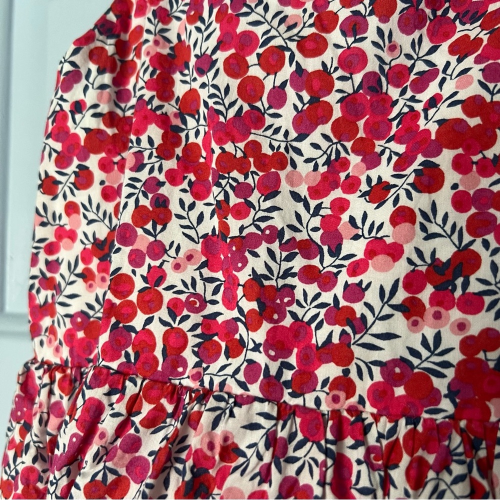 J.Crew Liberty London Crewcuts ruffle-sleeve sun dress in Wiltshire floral, 3T - Picture 4 of 10